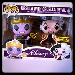 Ursula + Cruella POP set